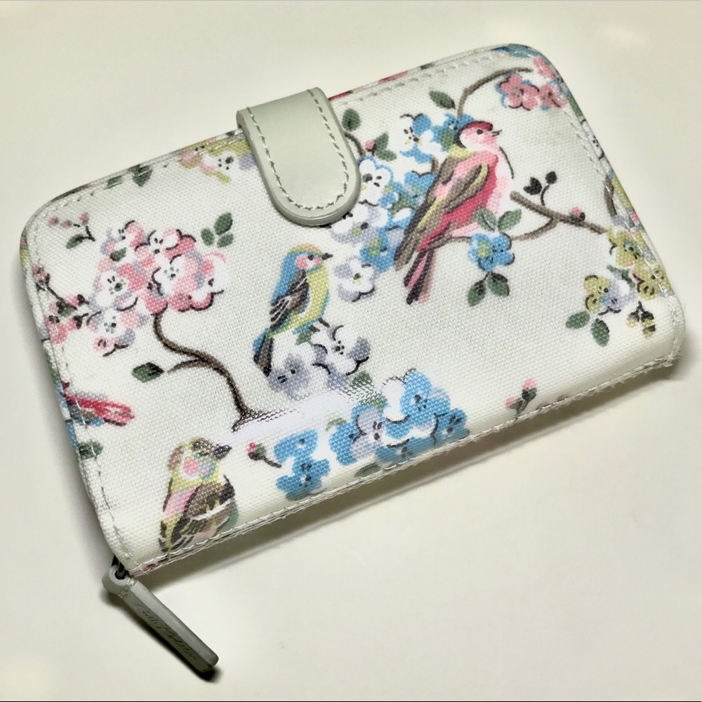 Cath Kidston Birds Folded Zip Wallet